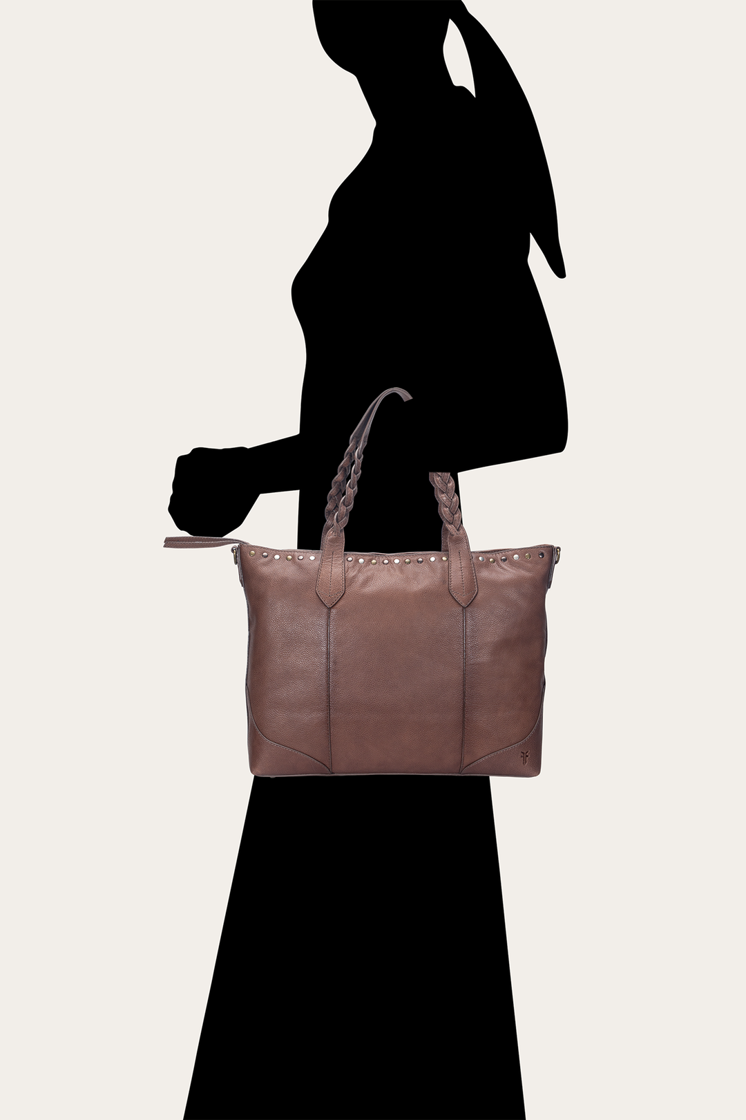 Soraya Dark Brown Shopper - Dark Brown