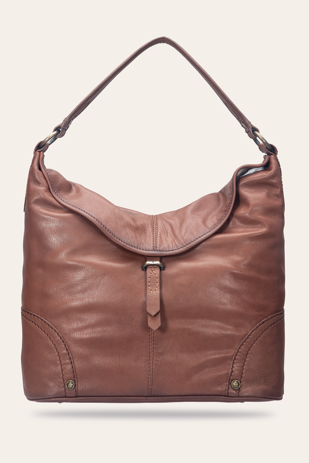 Campus Cognac Hobo - Cognac