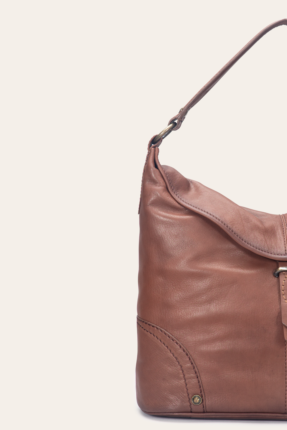 Campus Cognac Hobo - Cognac