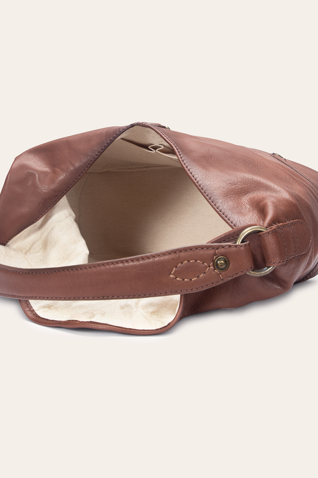 Campus Cognac Hobo - Cognac