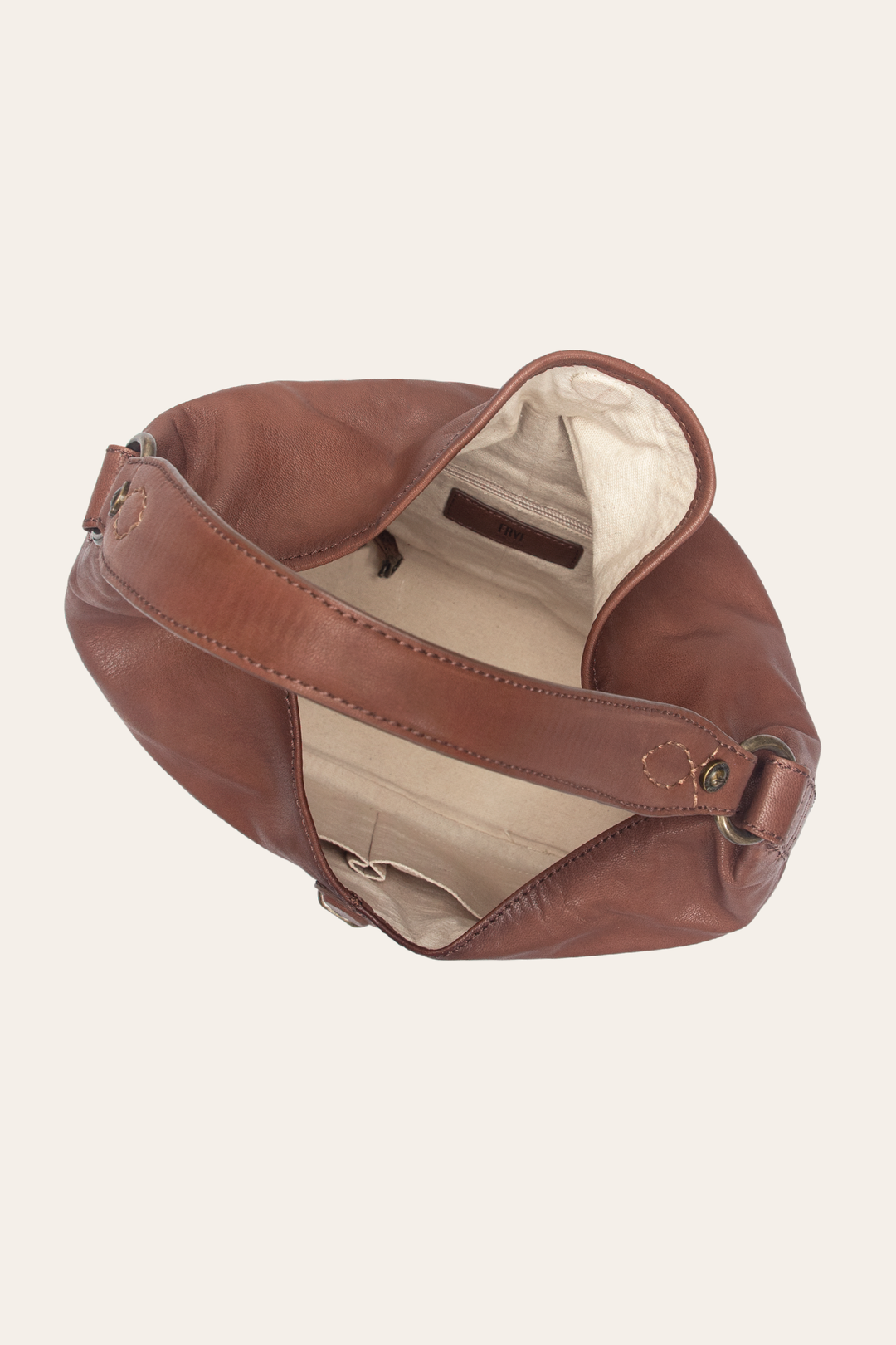 Campus Cognac Hobo - Cognac
