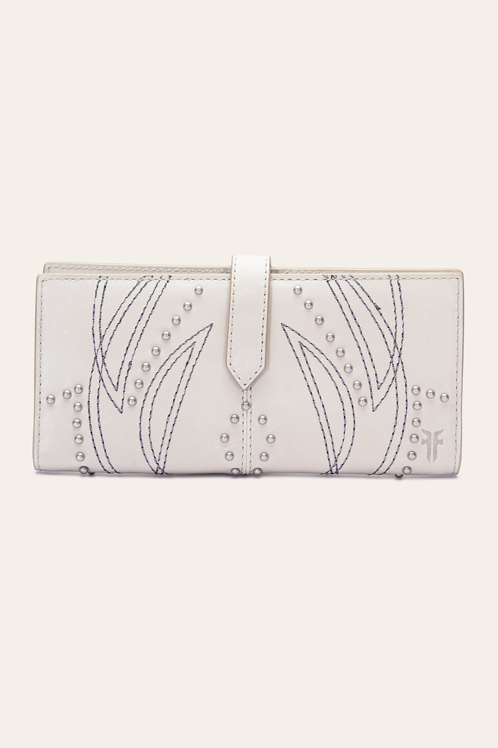 Sara Oat Slim Wallet - Oat