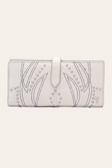 Sara Oat Slim Wallet - Oat