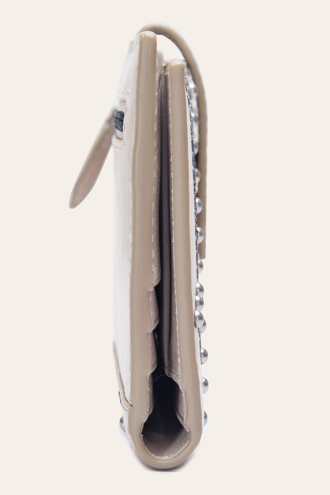 Sara Oat Slim Wallet - Oat