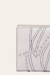 Sara Oat Slim Wallet - Oat