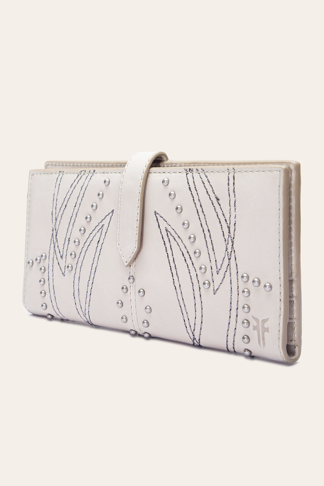 Sara Oat Slim Wallet - Oat
