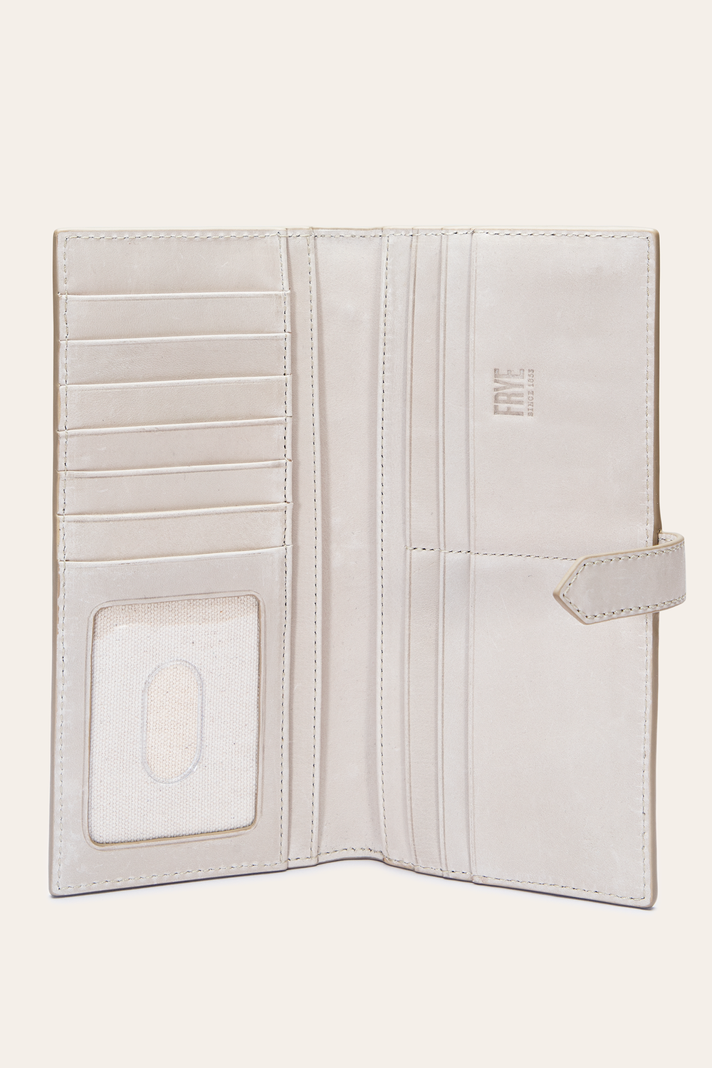 Sara Oat Slim Wallet - Oat