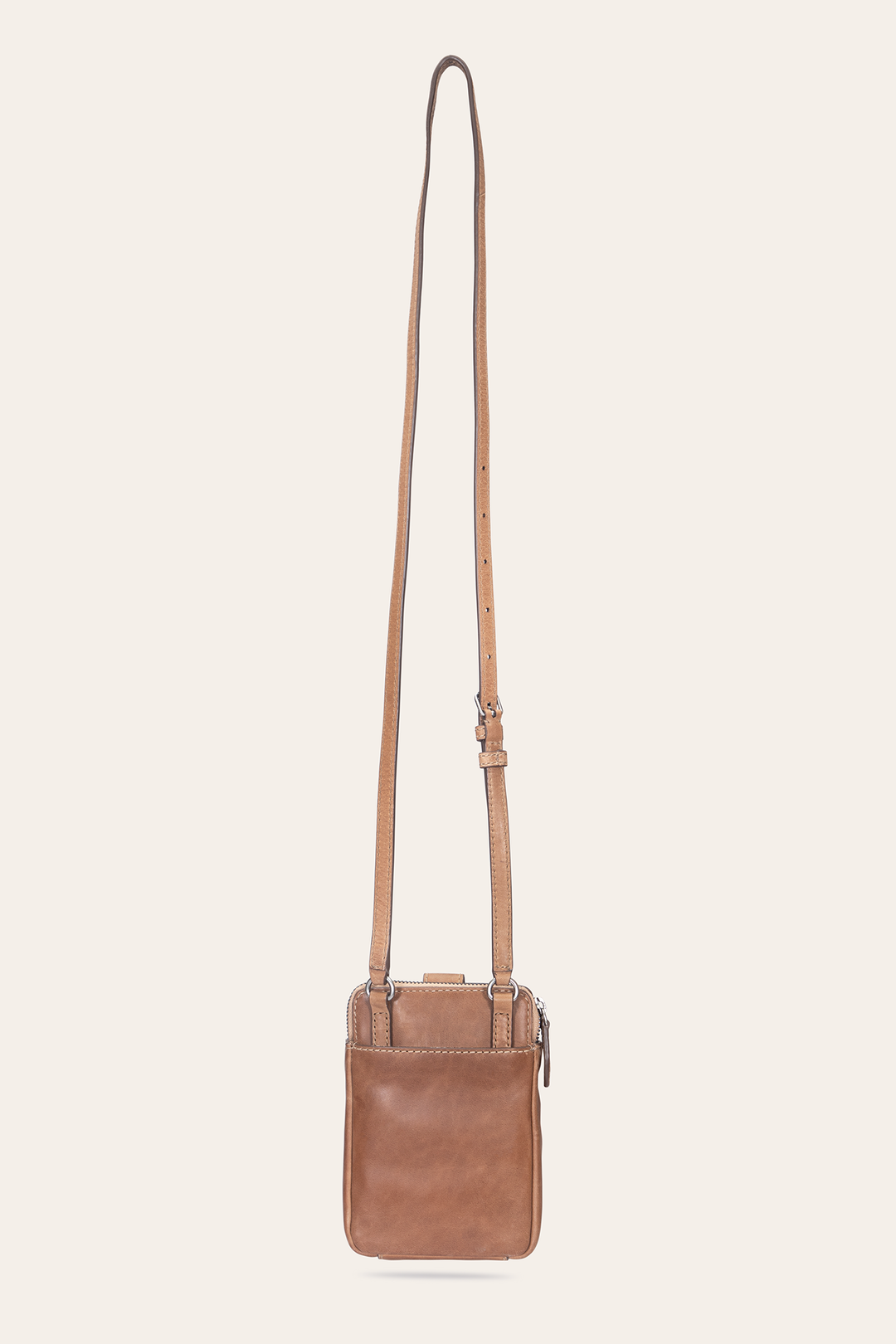 Melissa Beige Phone Crossbody - Beige