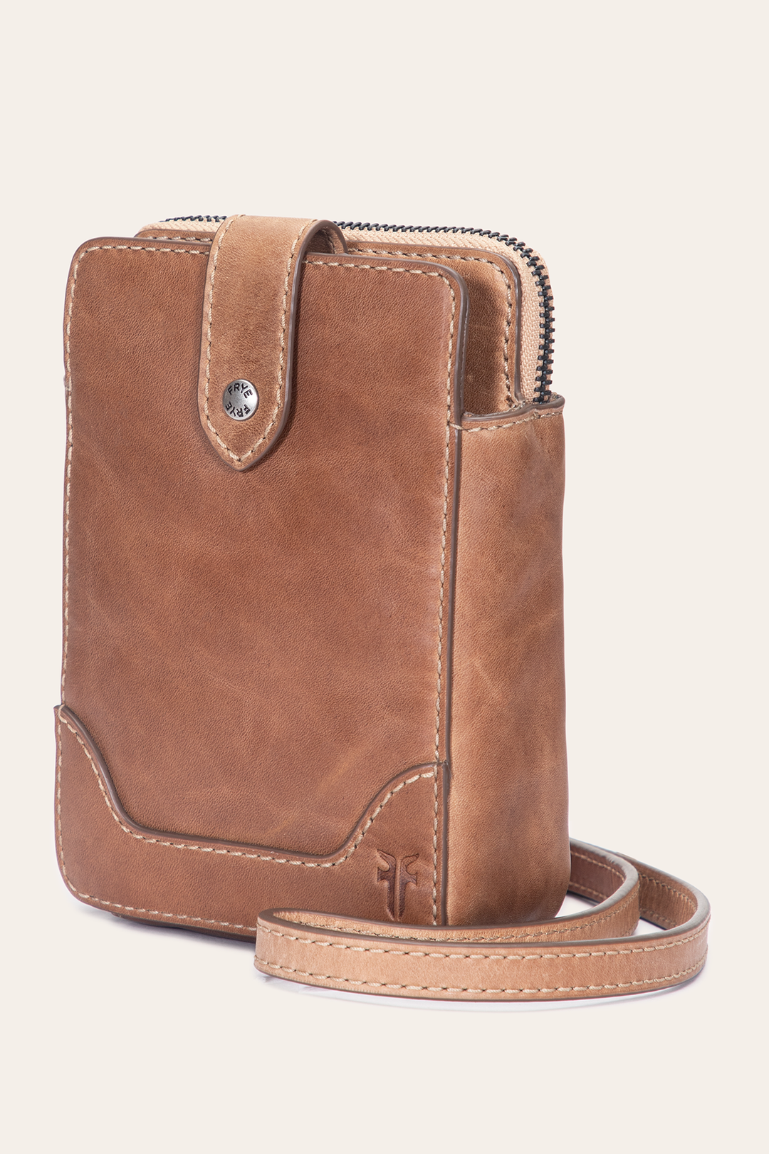 Melissa Beige Phone Crossbody - Beige