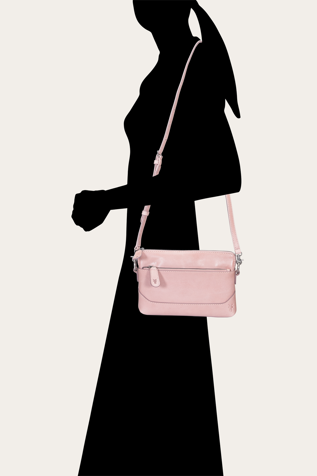 Melissa Woodrose Crossbody Wristlet - Woodrose