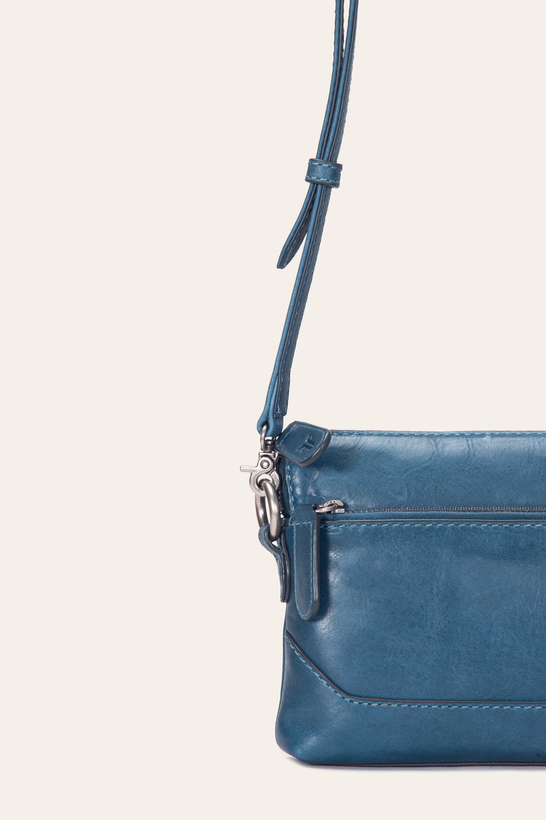 Melissa Steel Crossbody Wristlet - Steel