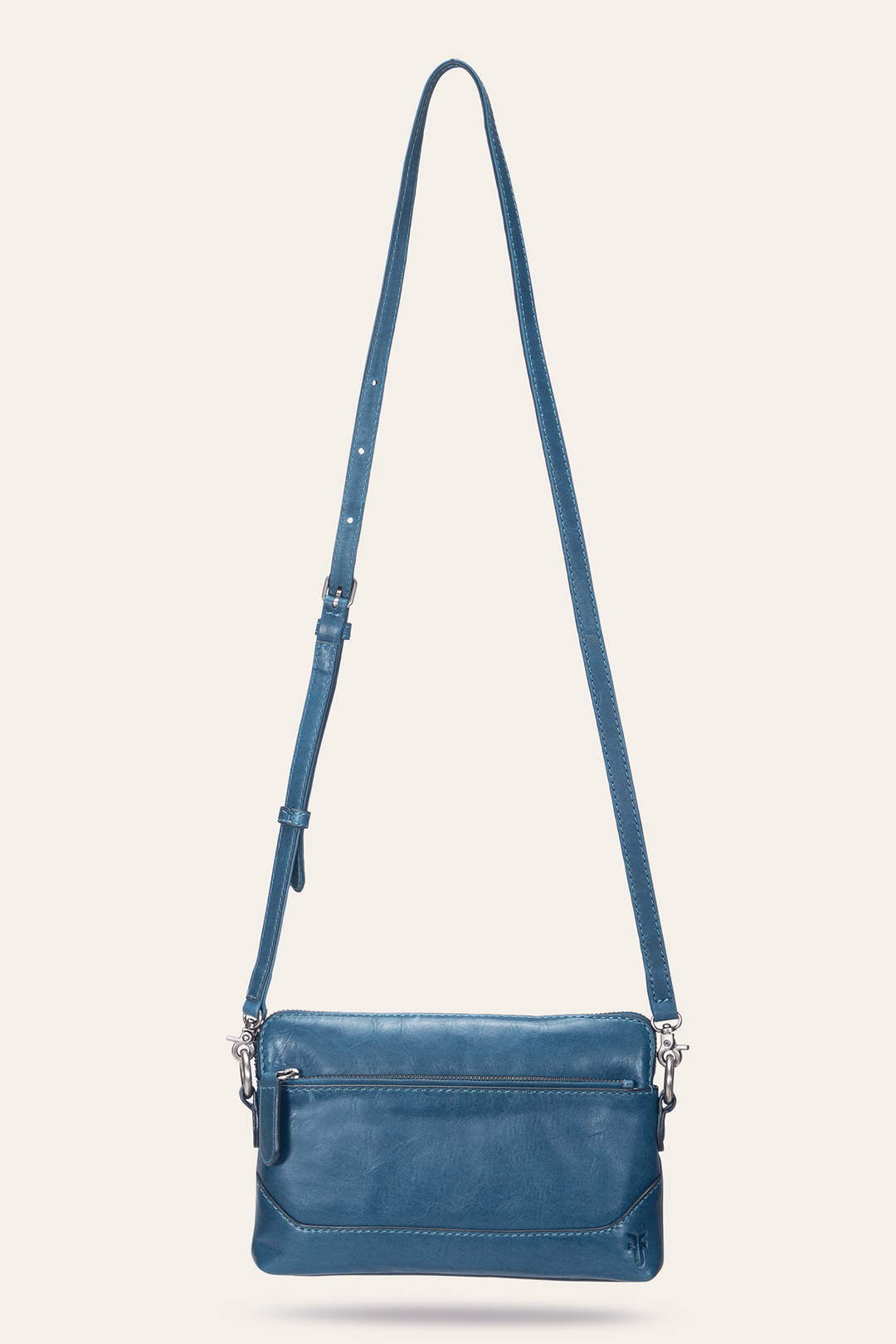 Melissa Steel Crossbody Wristlet - Steel