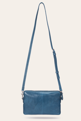 Melissa Steel Crossbody Wristlet - Steel