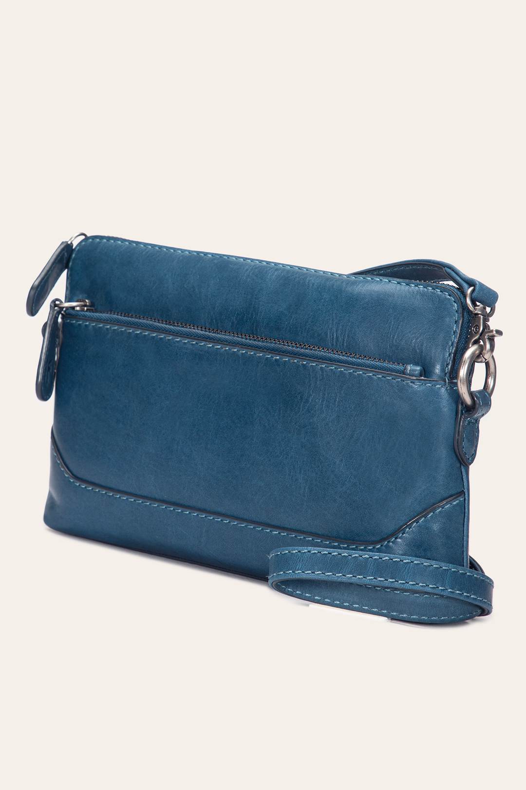 Melissa Steel Crossbody Wristlet - Steel