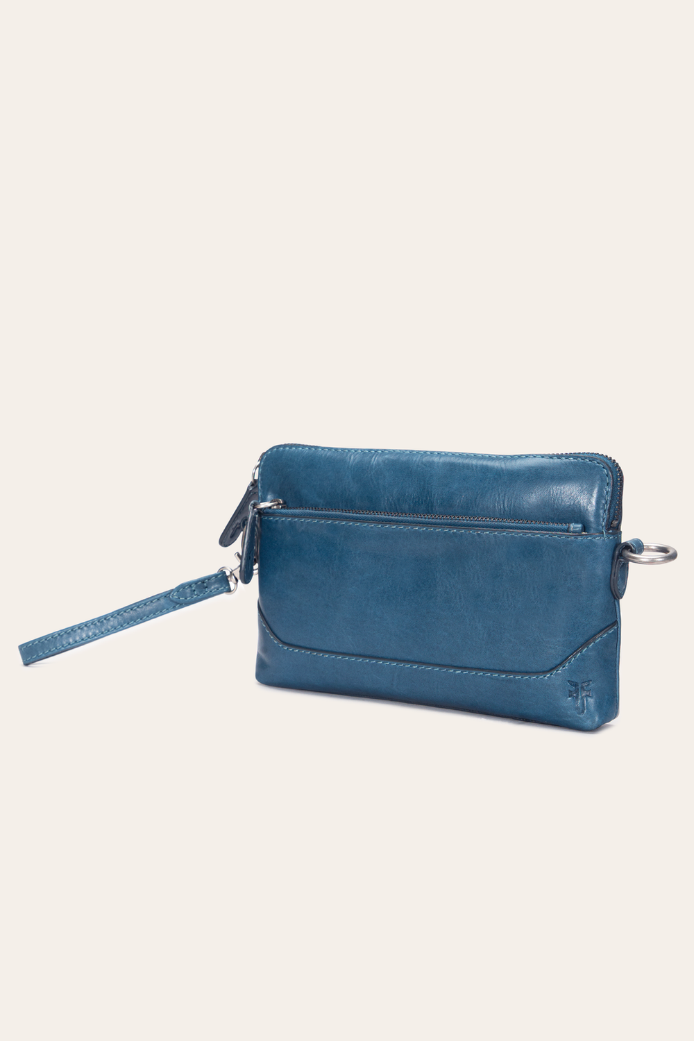 Melissa Steel Crossbody Wristlet - Steel