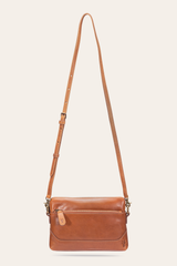 Melissa Burnt Terracotta Crossbody Wristlet - Burnt Terracotta