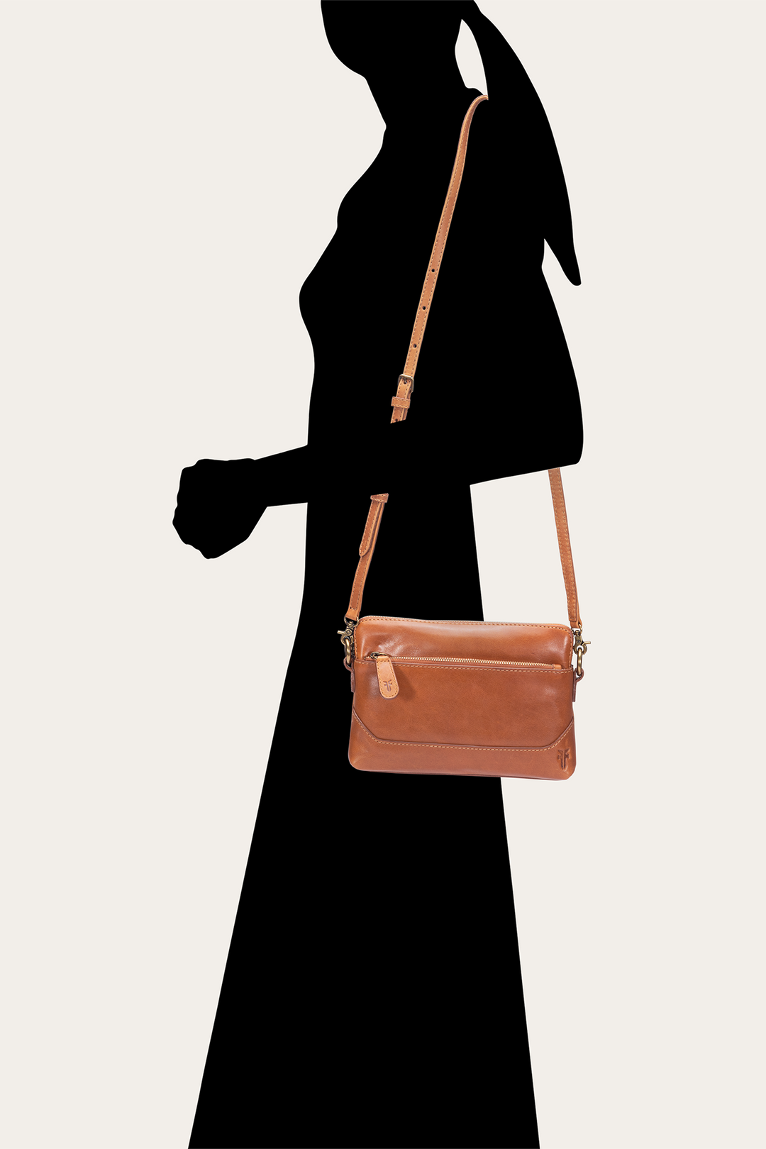 Melissa Burnt Terracotta Crossbody Wristlet - Burnt Terracotta