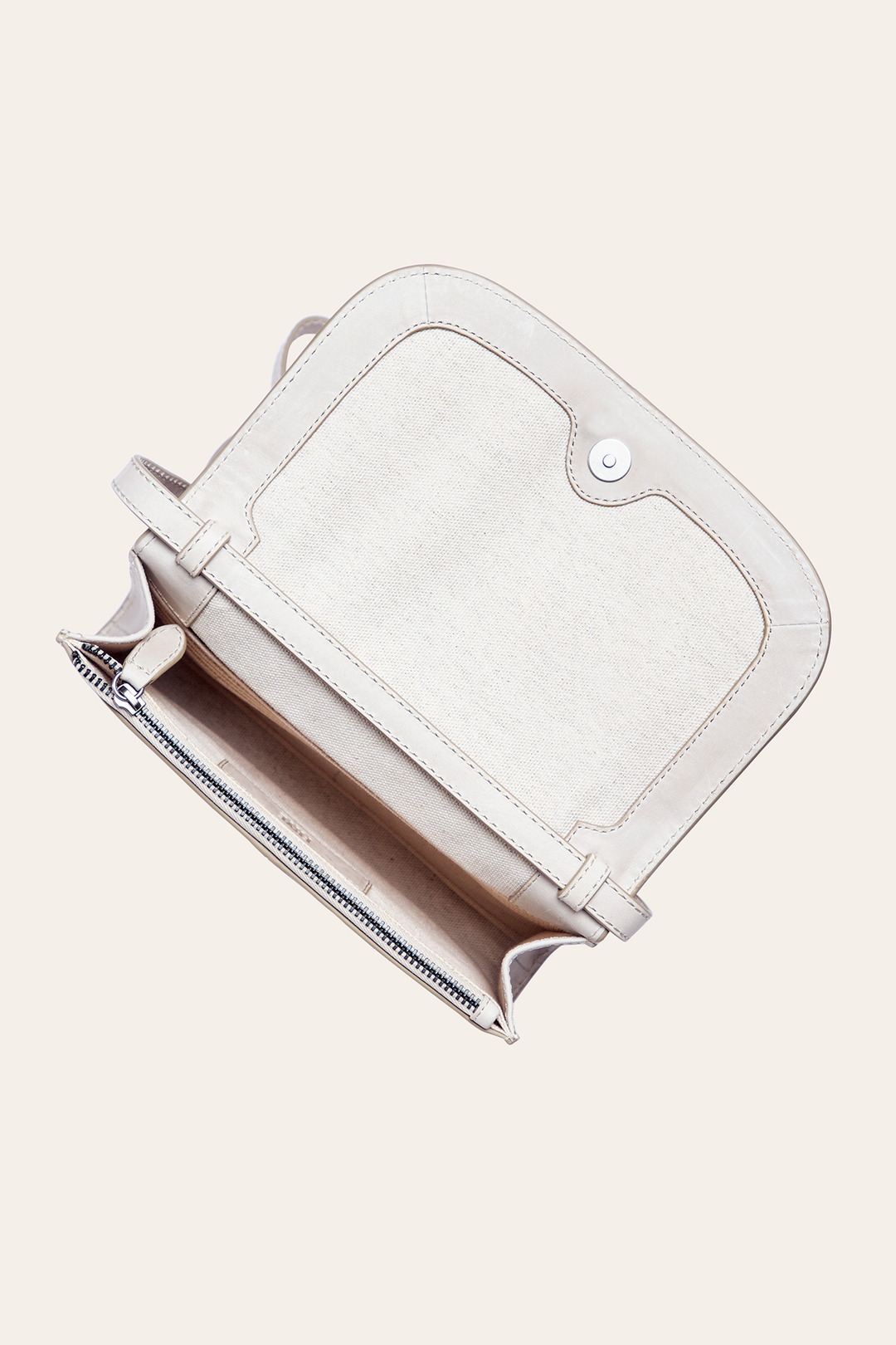 Sara Oat Wallet Crossbody - Oat