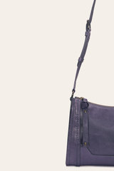 Melissa Eggplant Zip Crossbody - Eggplant