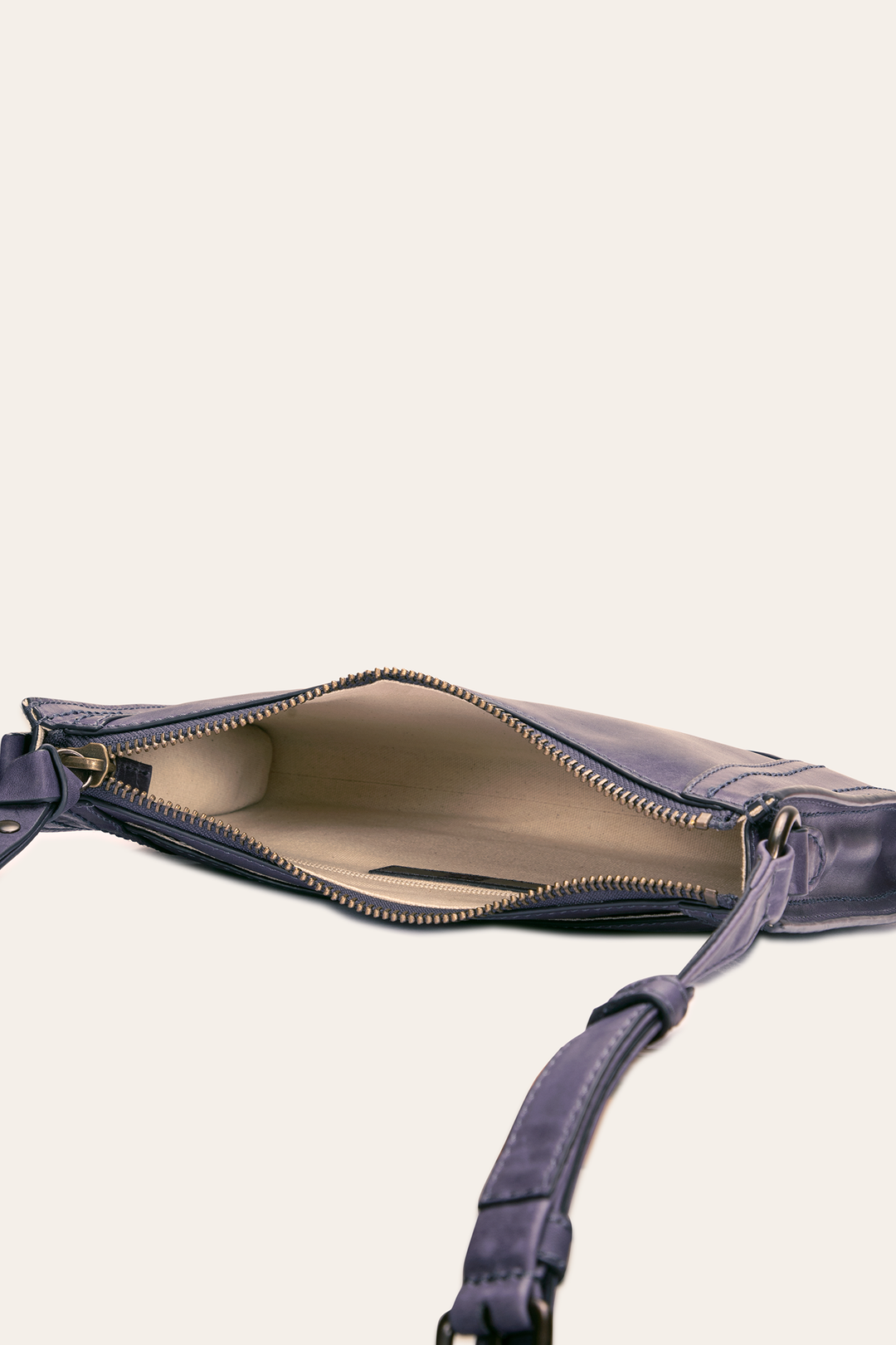 Melissa Eggplant Zip Crossbody - Eggplant