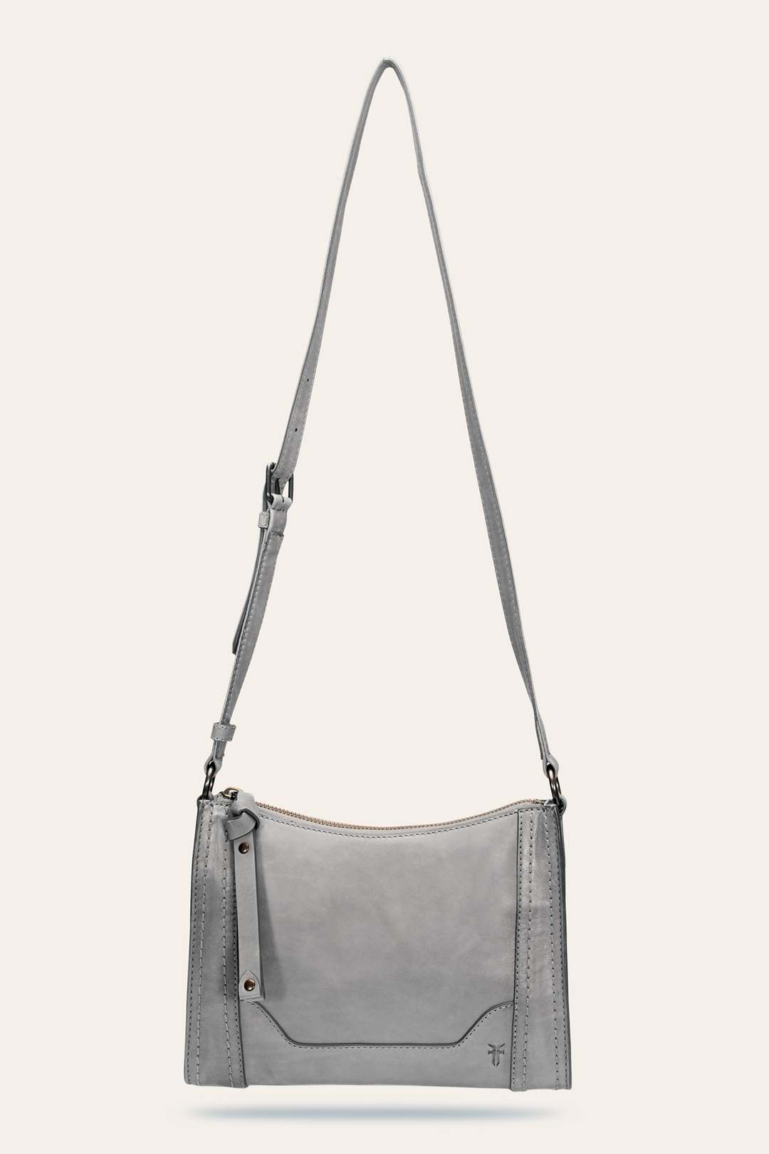 Melissa Zip Crossbody in Shadow - Shadow