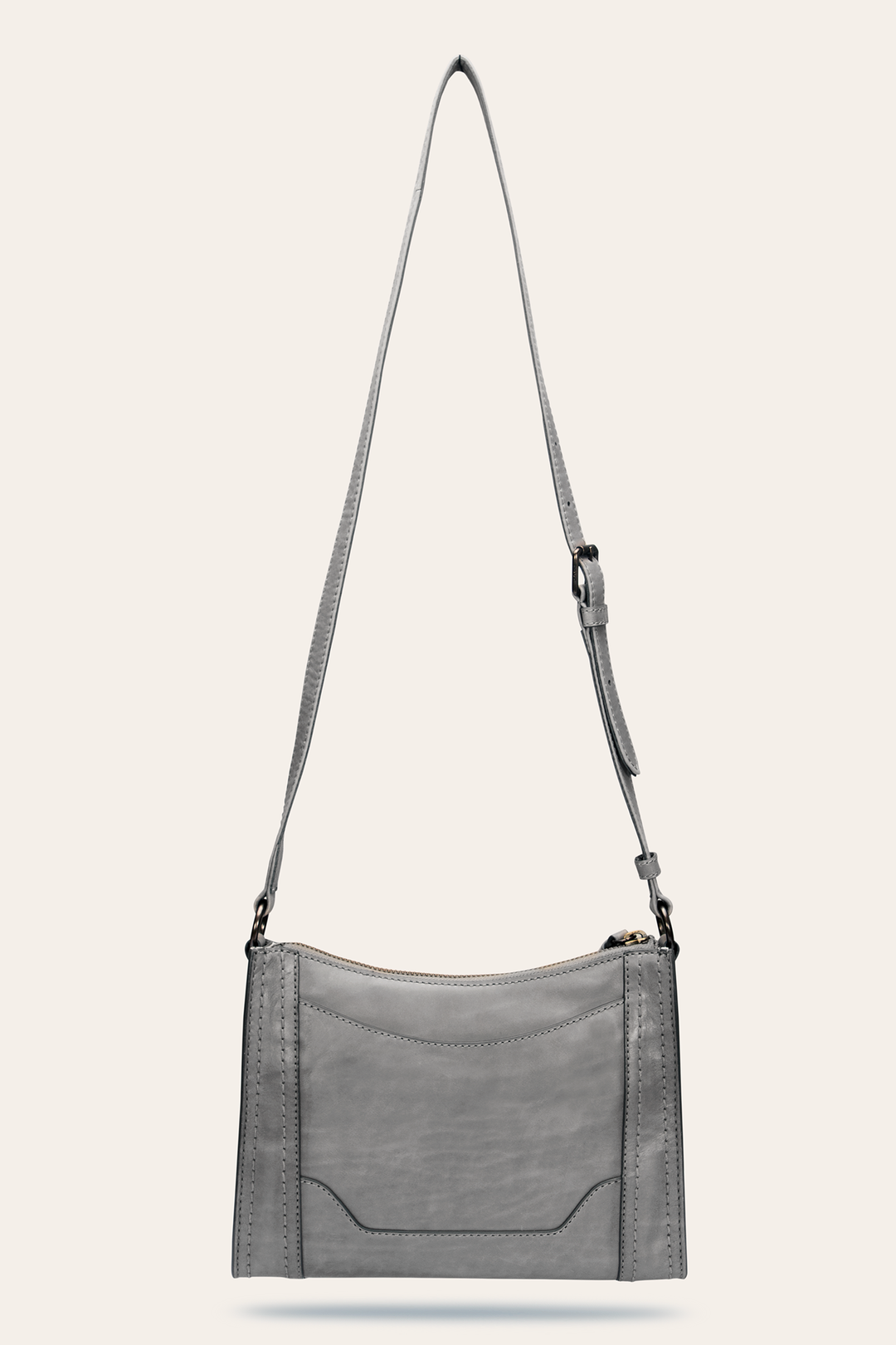 Melissa Zip Crossbody in Shadow - Shadow