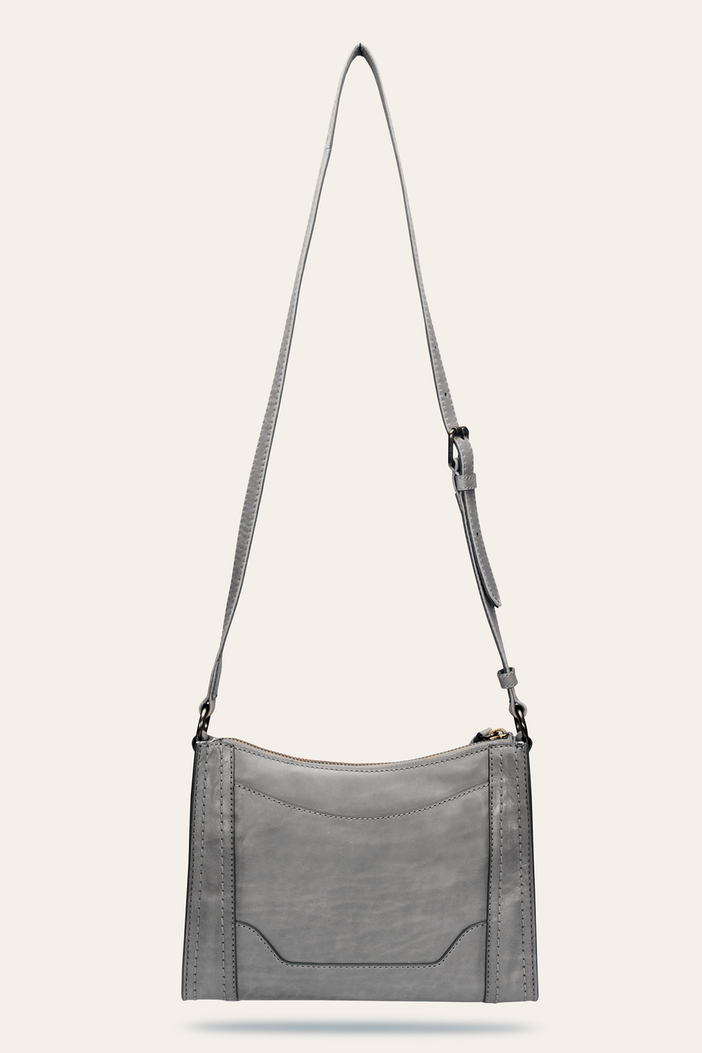 Melissa Zip Crossbody in Shadow - Shadow