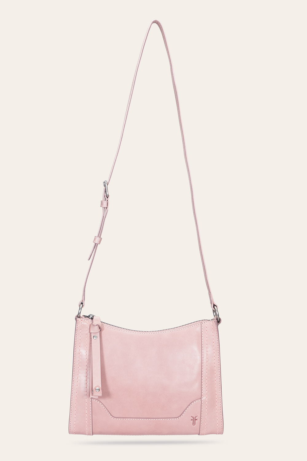 Melissa Zip Crossbody in Woodrose - Woodrose