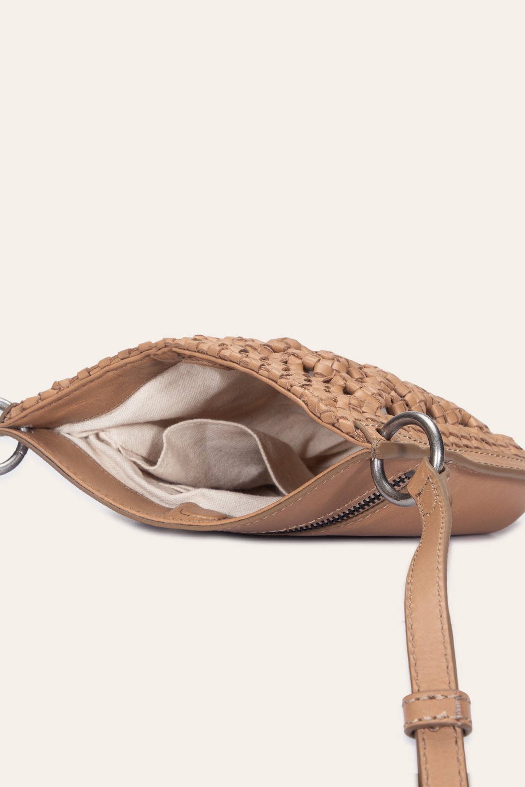 Women's Ella Mini Crossbody Bag in Beige - Beige