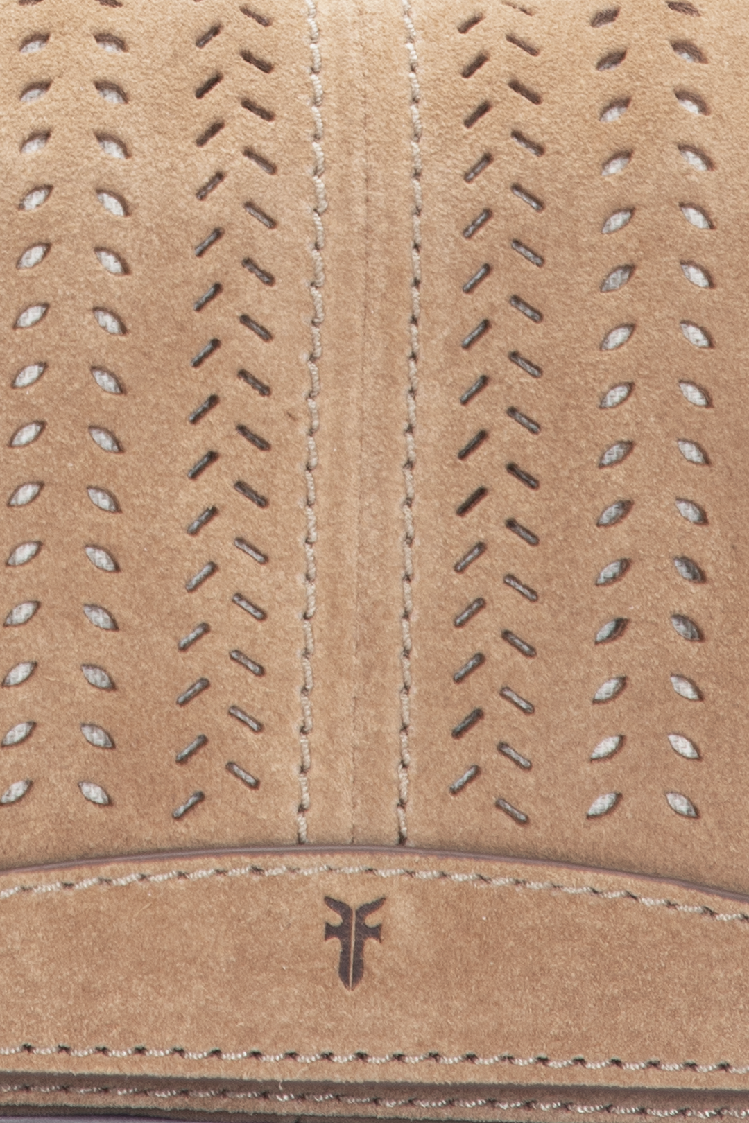 Stella Suede Wallet Crossbody in Beige - Beige
