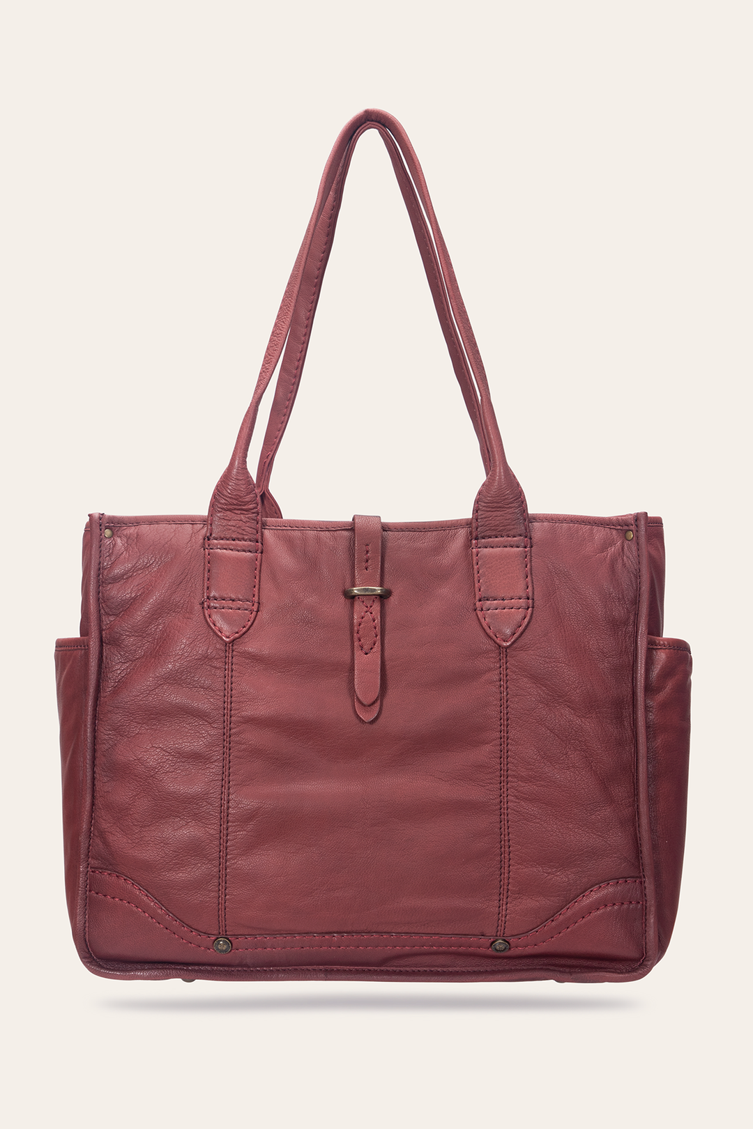 Campus Burgundy Tote - Burgundy