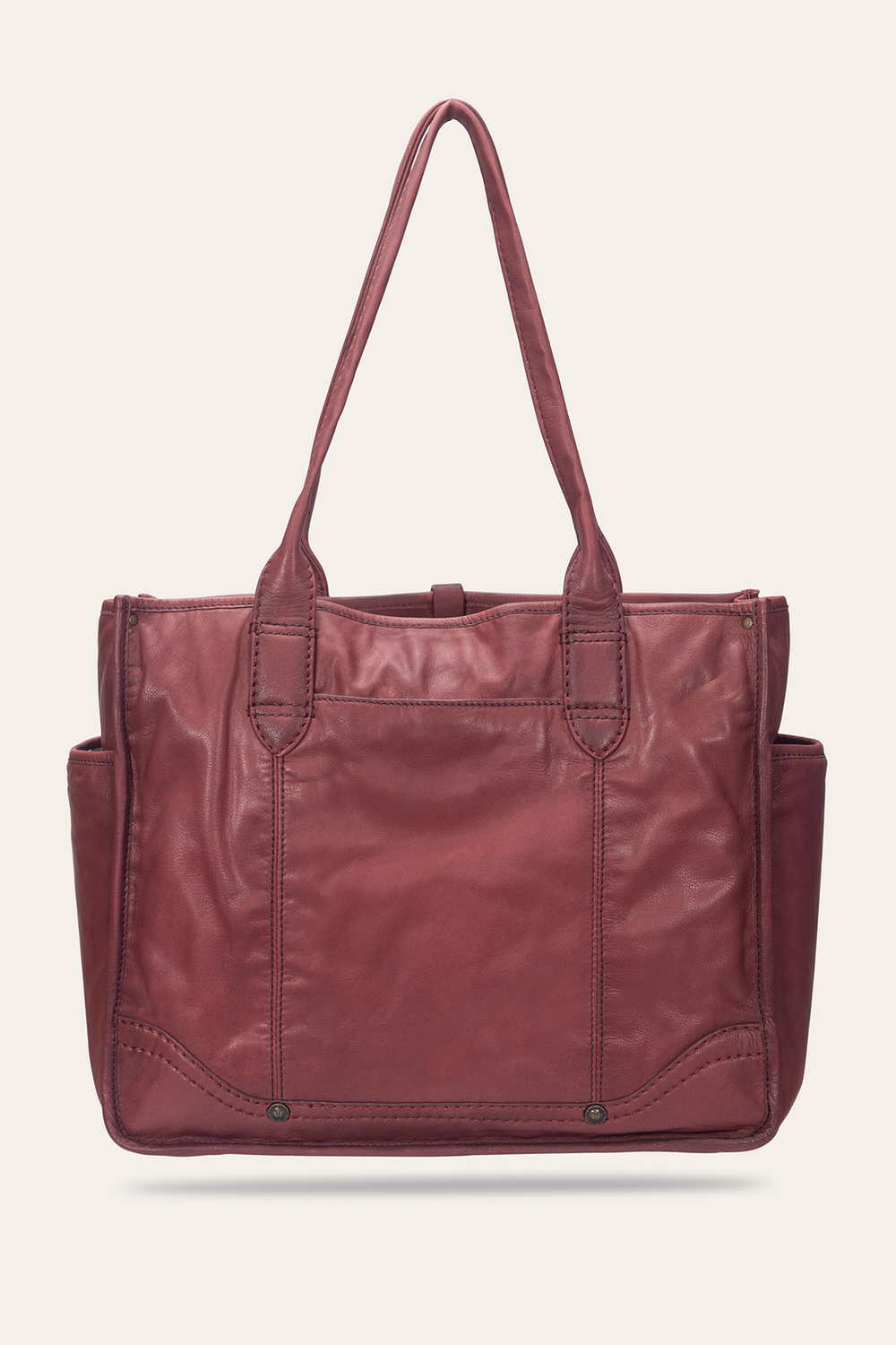 Campus Burgundy Tote - Burgundy