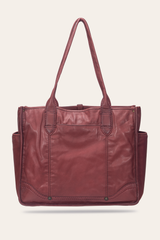 Campus Burgundy Tote - Burgundy