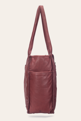 Campus Burgundy Tote - Burgundy