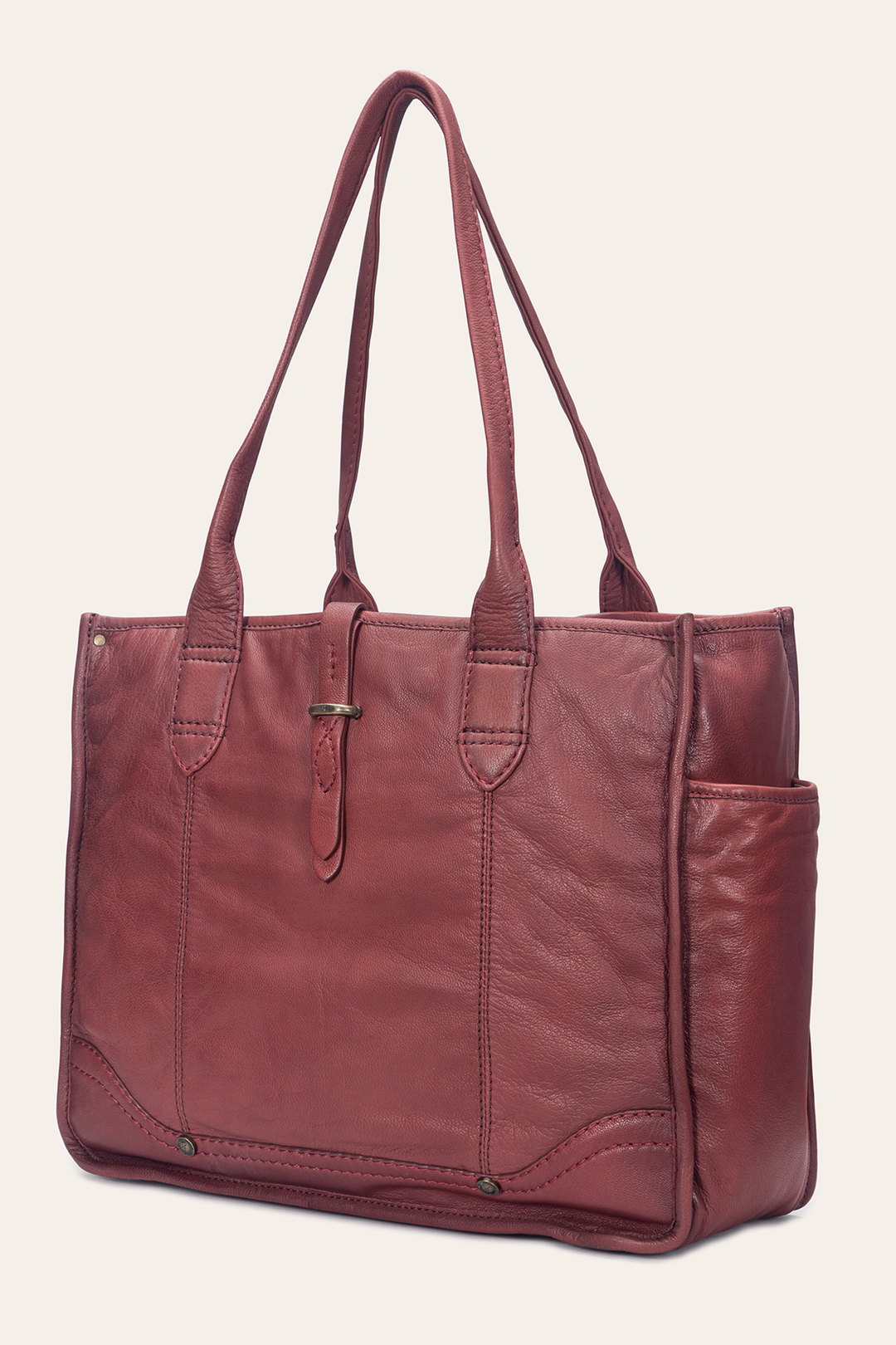 Campus Burgundy Tote - Burgundy