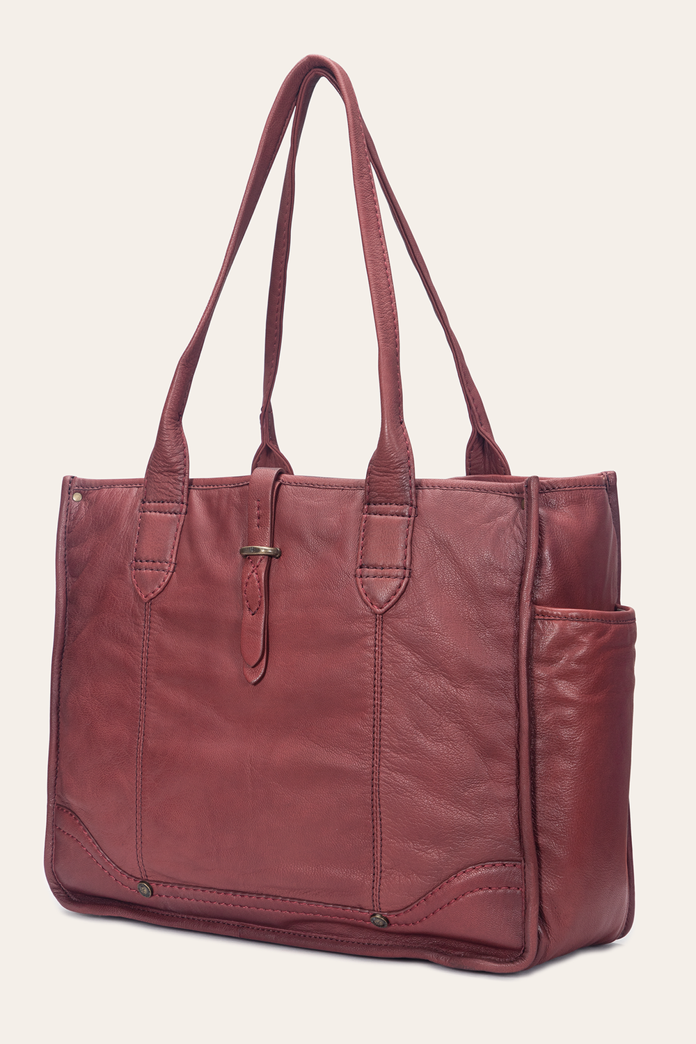 Campus Burgundy Tote - Burgundy