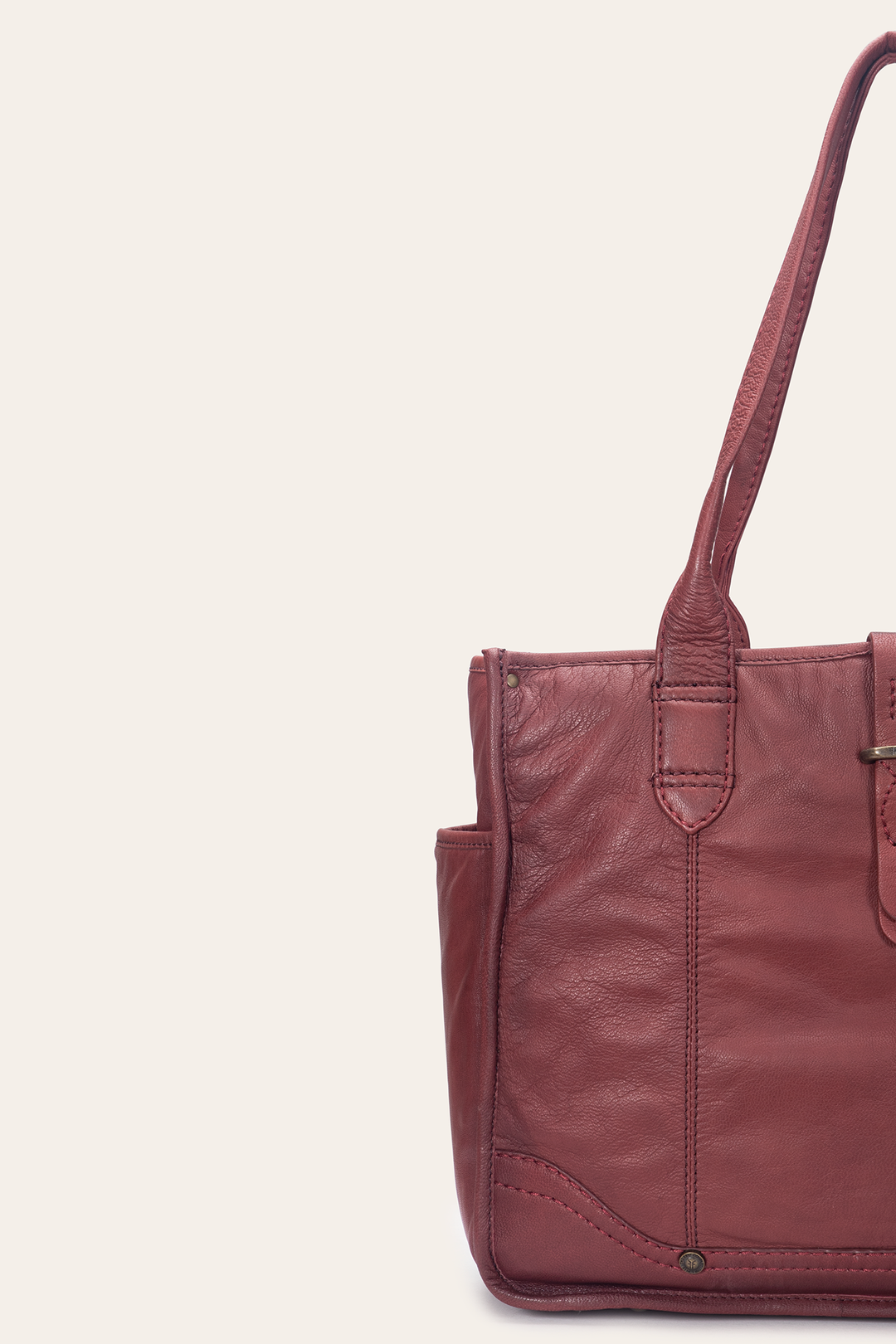 Campus Burgundy Tote - Burgundy