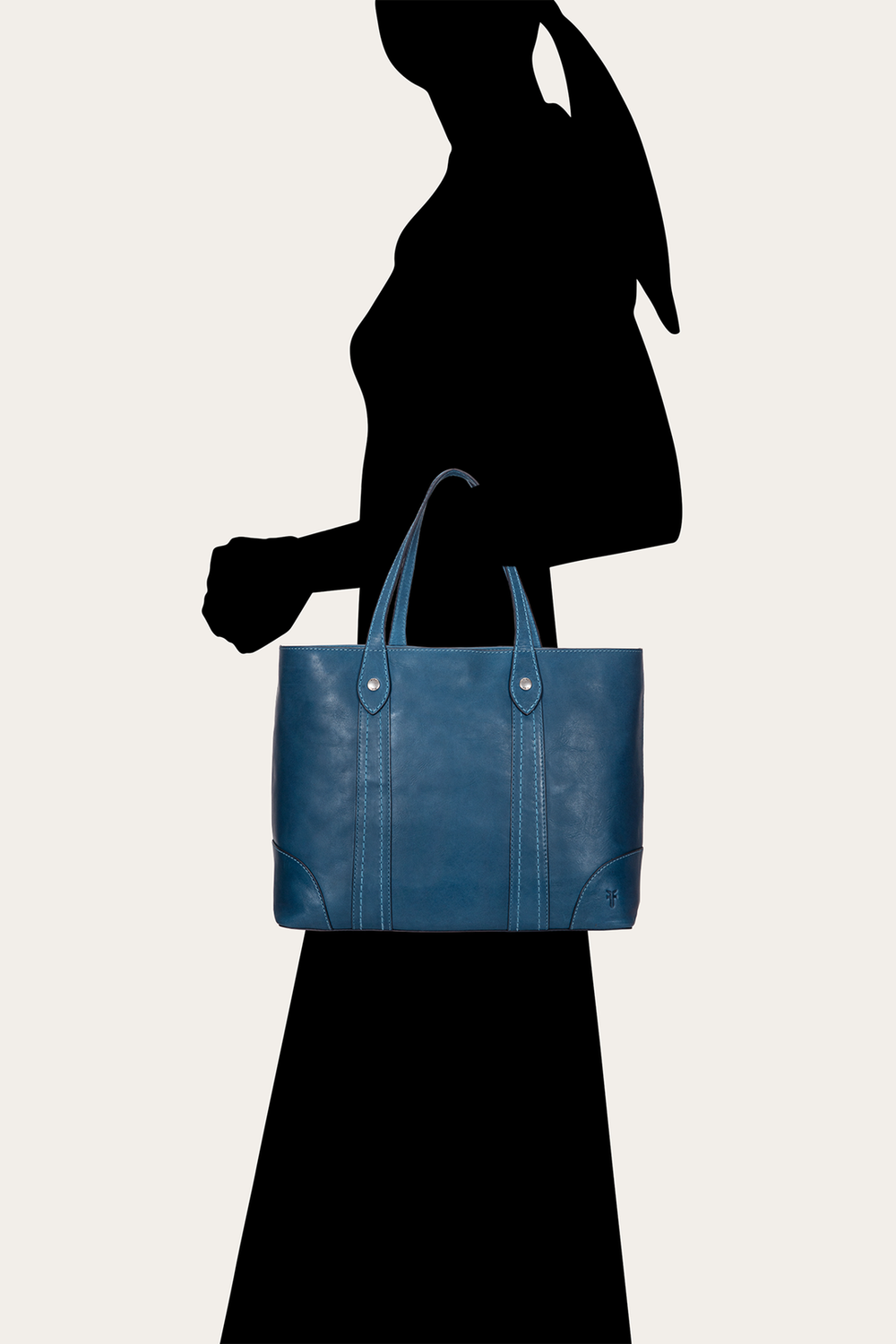 Melissa Steel Shopper - Steel