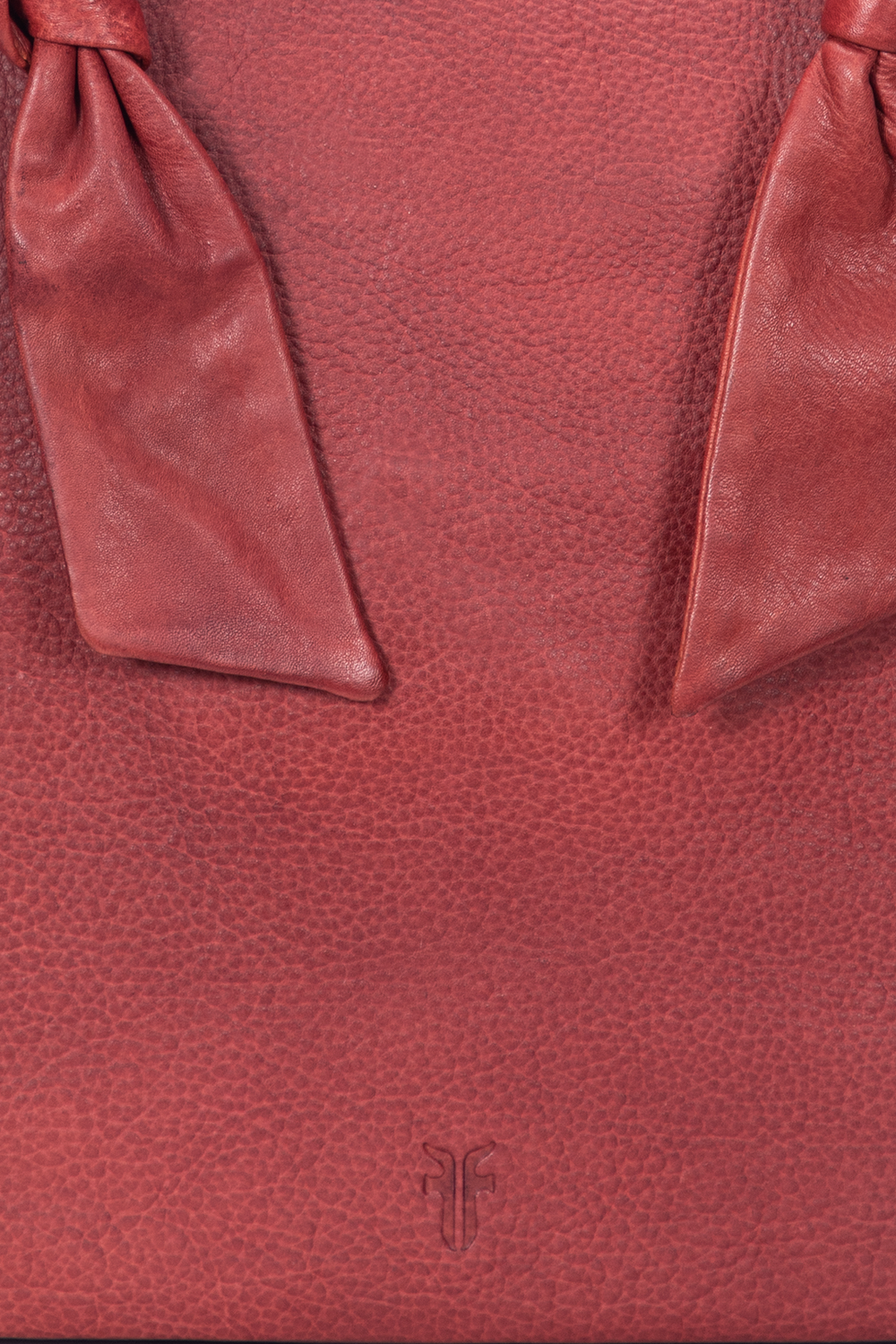 Nora Knotted Tote in Burgundy - Burgundy