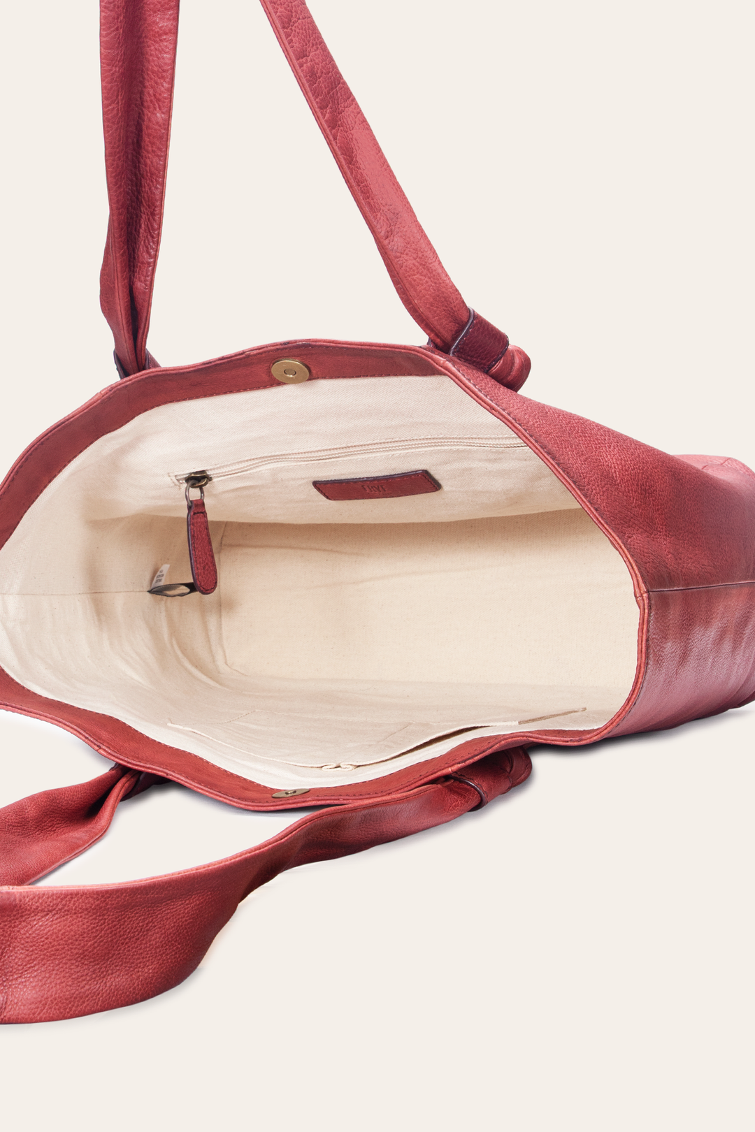 Nora Knotted Tote in Burgundy - Burgundy