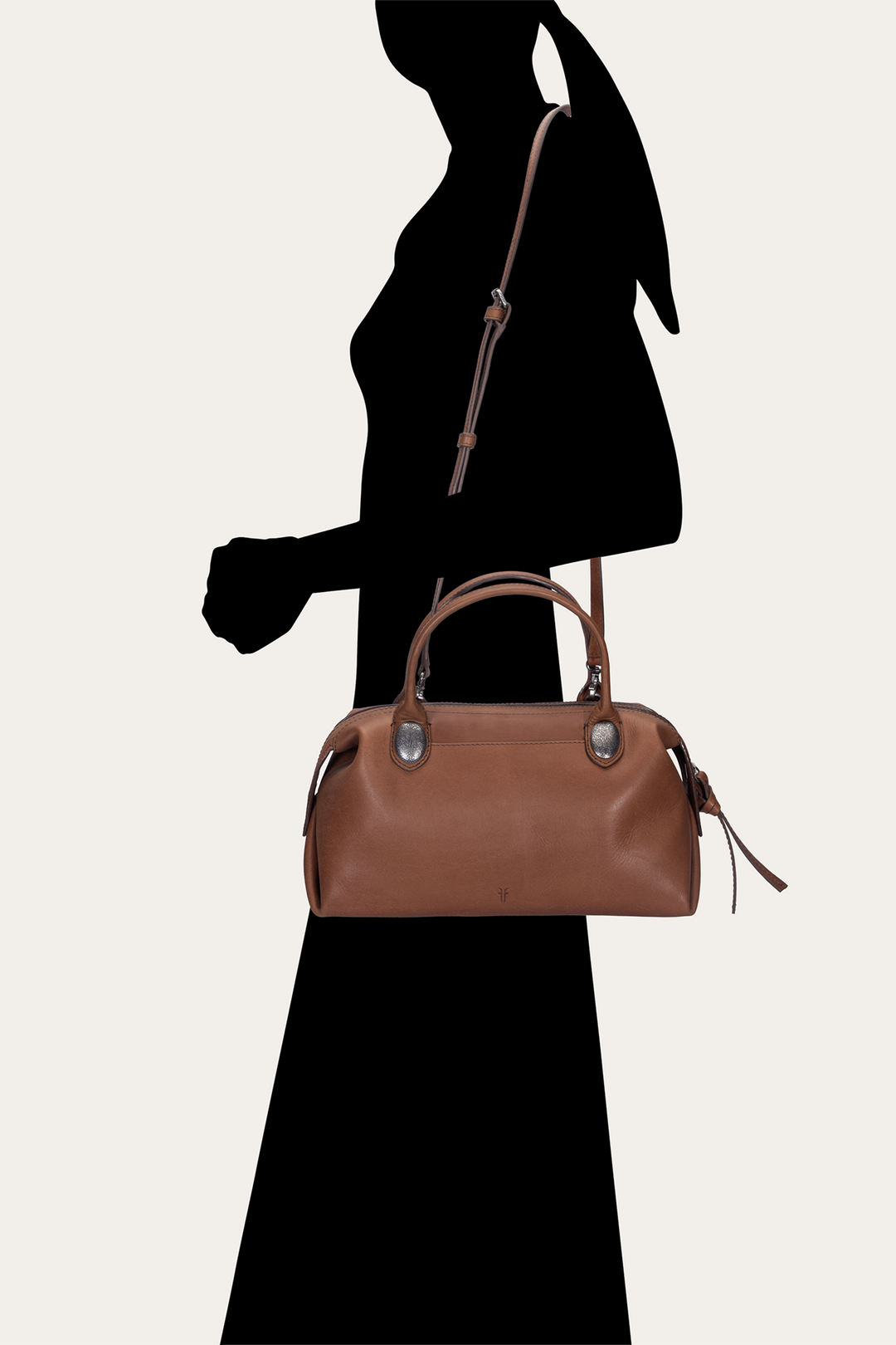 Women's Cheyenne Small Satchel Bag (Cognac) - Cognac