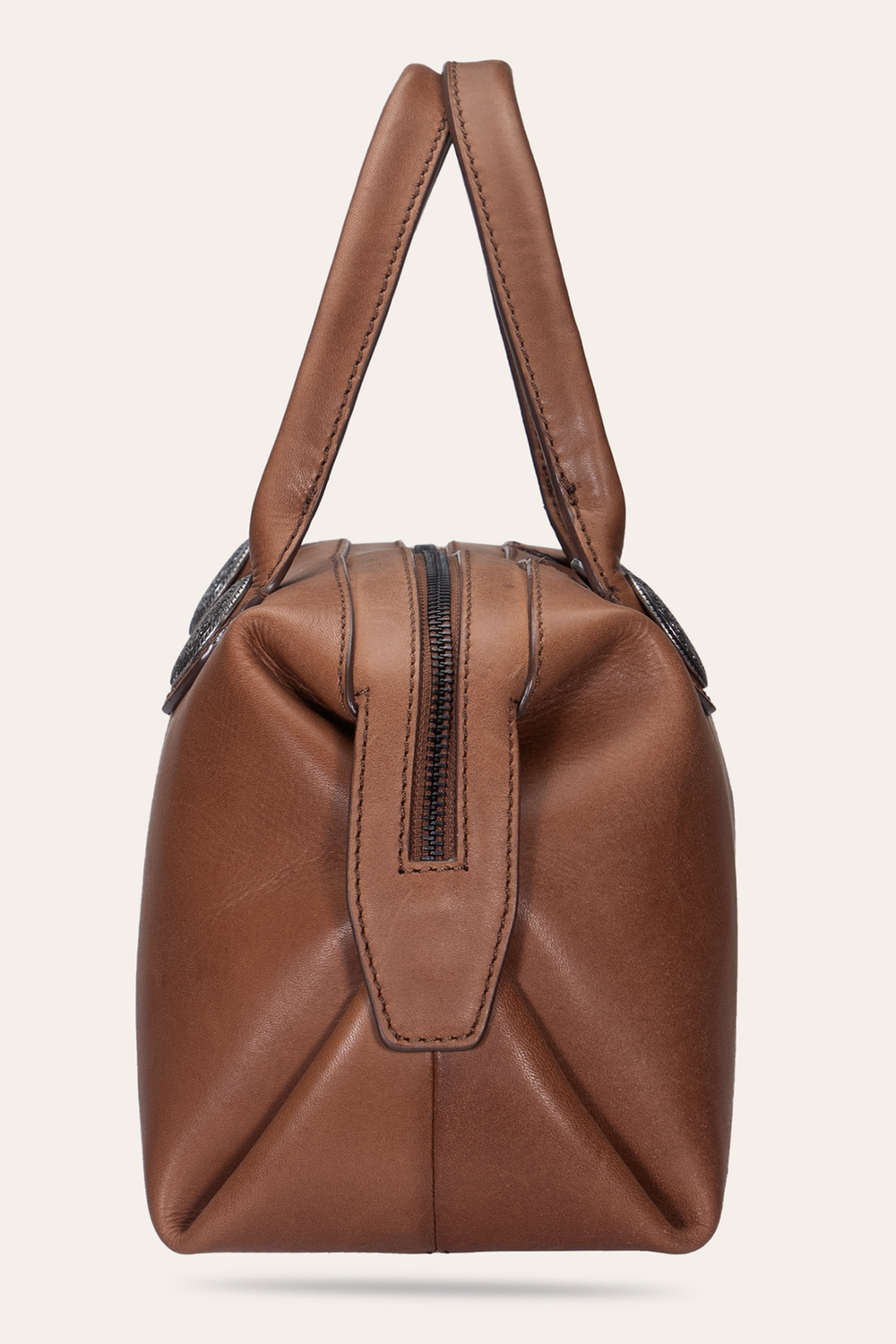 Women's Cheyenne Small Satchel Bag (Cognac) - Cognac