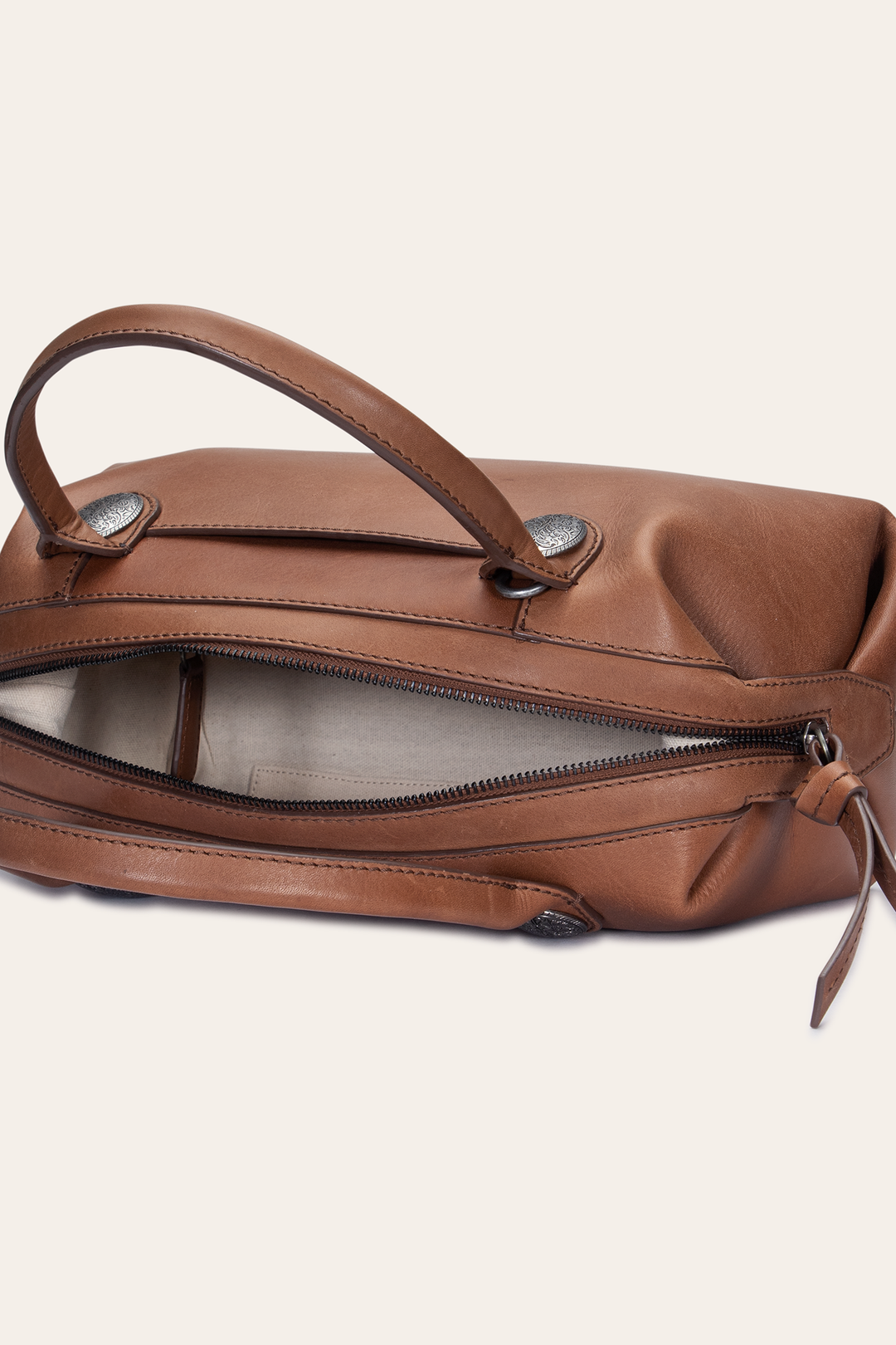 Women's Cheyenne Small Satchel Bag (Cognac) - Cognac