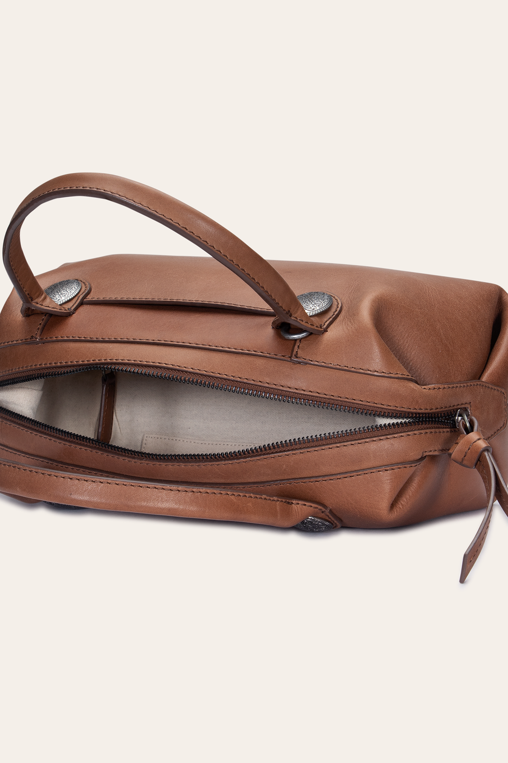 Women's Cheyenne Small Satchel Bag (Cognac) - Cognac
