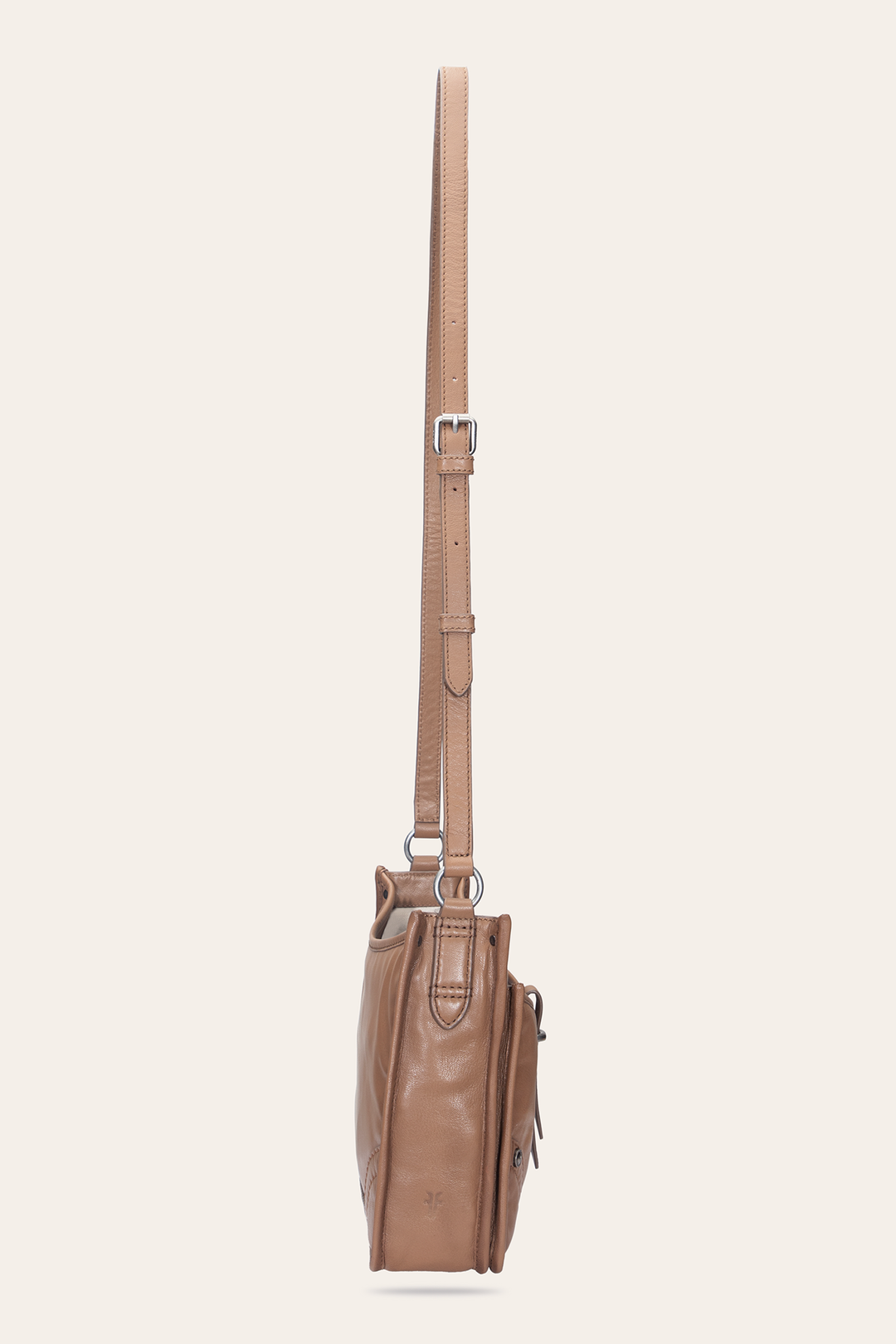 Women's Campus Crossbody Bag (Beige) - Beige