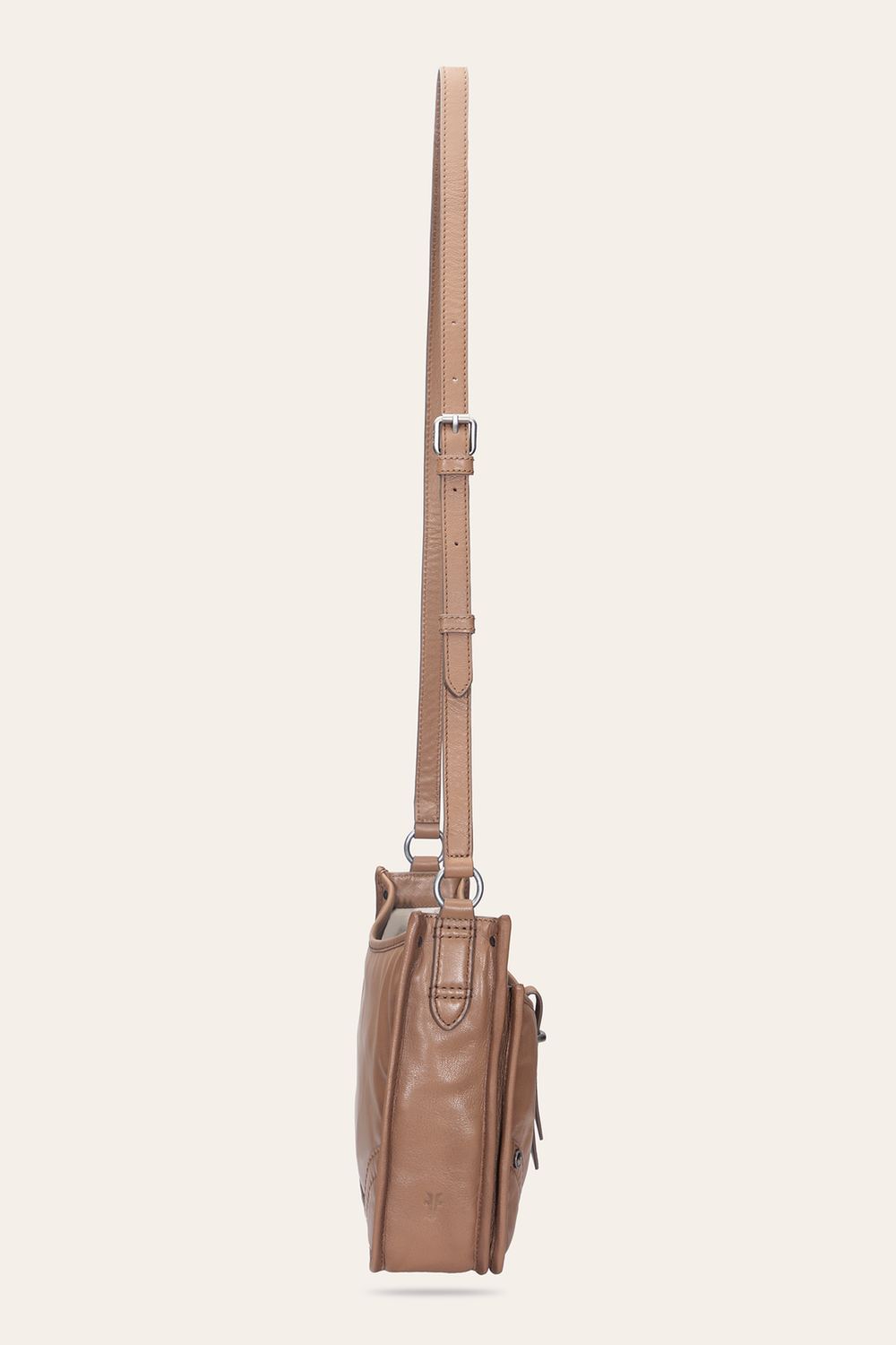 Women's Campus Crossbody Bag (Beige) - Beige