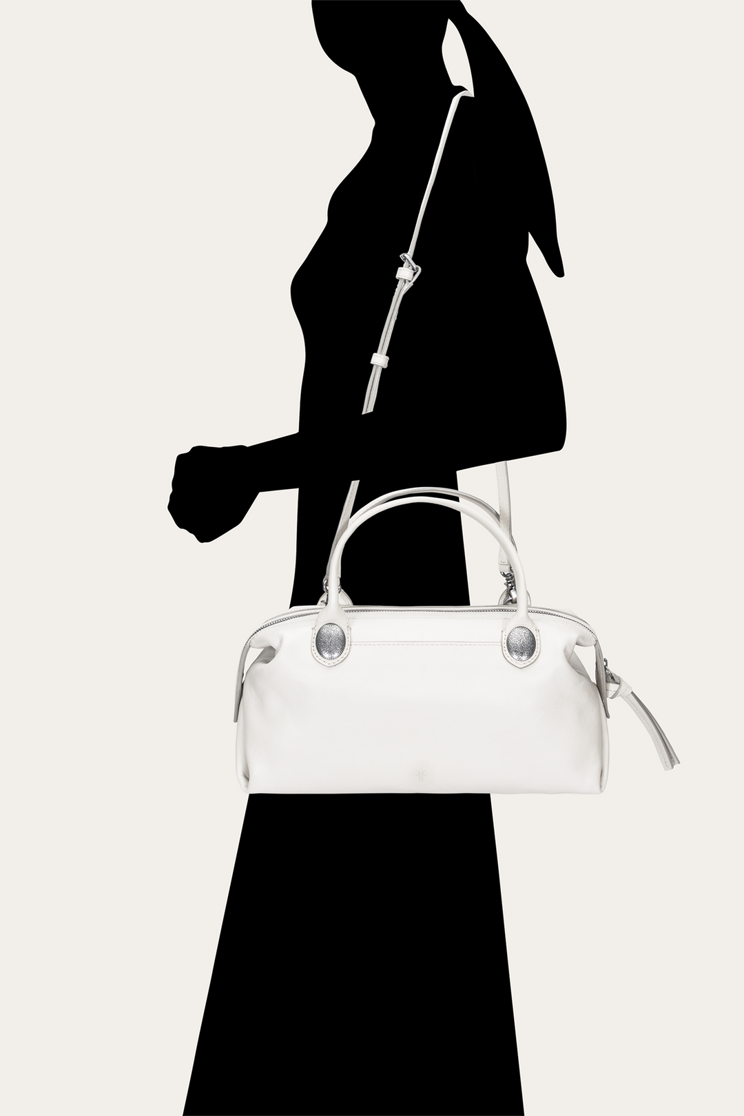 Women's Cheyenne Small Satchel Bag (Oat) - Oat