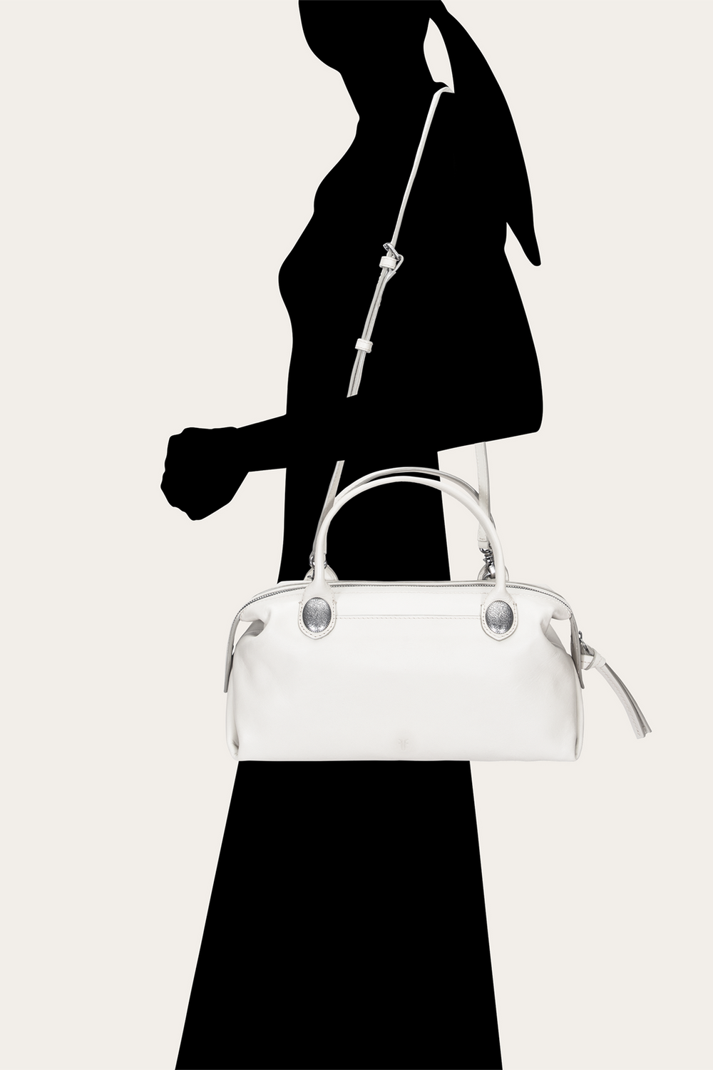 Women's Cheyenne Small Satchel Bag (Oat) - Oat