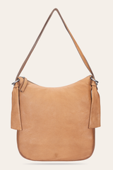Women's Nora Backpack Hobo Bag (Beige) - Beige