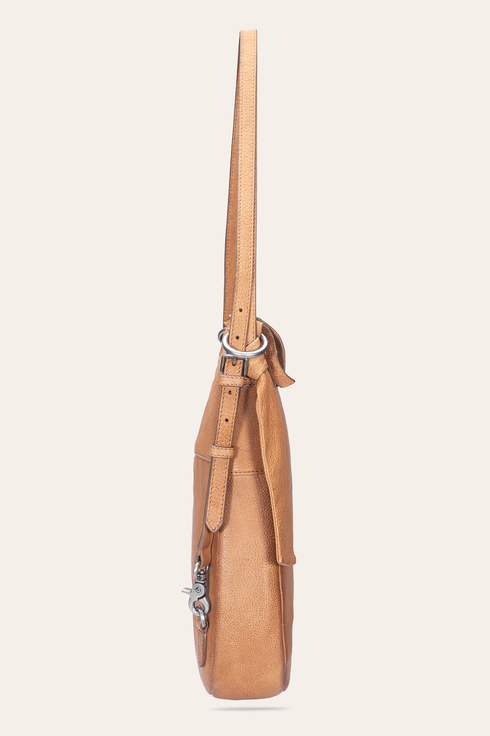 Women's Nora Backpack Hobo Bag (Beige) - Beige